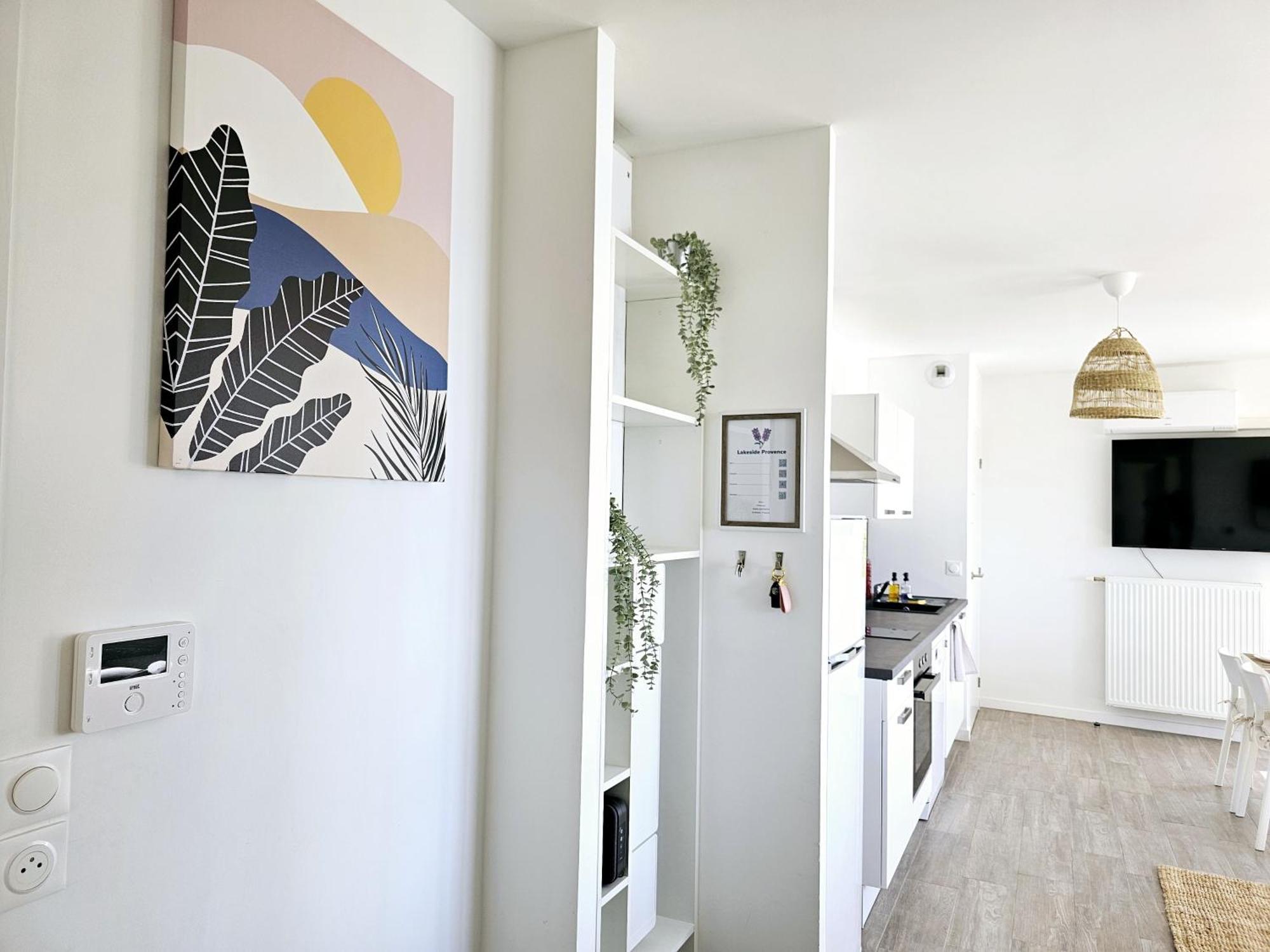 מונטה Lakeside Provence - Appartement Classe 4 Etoiles, Vue Sur Le Lac, Parking Sous-Sol, Double Clim מראה חיצוני תמונה
