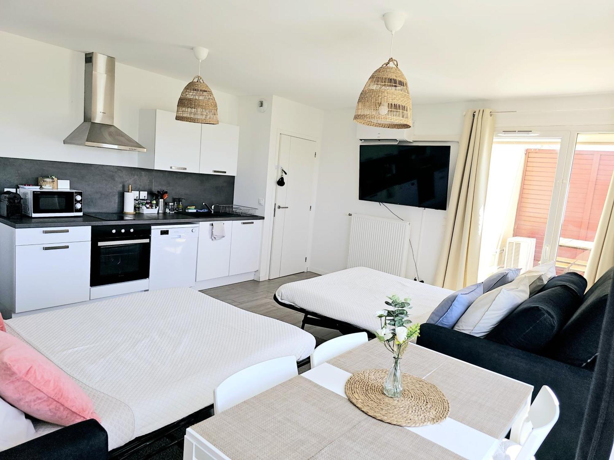 מונטה Lakeside Provence - Appartement Classe 4 Etoiles, Vue Sur Le Lac, Parking Sous-Sol, Double Clim מראה חיצוני תמונה